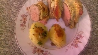 SOLOMILLO DE CERDO RELLENO DE JAMON YORK Y QUESO [upl. by Dianthe]