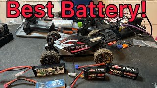 Arrma Typhon BLX Grom Battery Options [upl. by Sinaj]