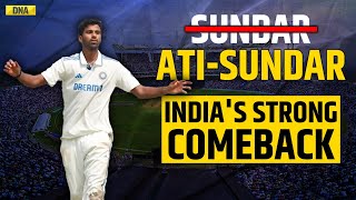 IND Vs NZ Highlights Washington Sundar Makes Return to Test Cricket with Stunning SevenWicket Haul [upl. by Thora]