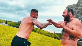 Hilarious Training Montage For BAREKNUCKLE Champion Mac Attack Bygraves 💎✅😂 [upl. by Imik400]