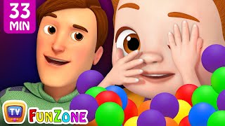 Johny Johny Yes Papa  Peek A Boo plus More Nursery Rhymes amp Kids Songs  ChuChuTV Funzone [upl. by Alegnaed519]