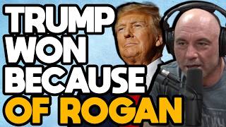 How Joe Rogan Won Donald Trump The Election [upl. by Niwrehs843]