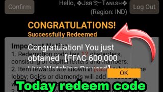 TODAY REDEEM CODE [upl. by Ellenahs]