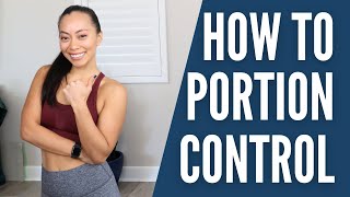 How To Portion Control For Weight Loss  Diet Tips For Beginners [upl. by Ateuqram]