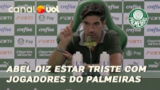 ABEL FERREIRA CRITICA POSTURA DO PALMEIRAS HOJE A GENTE FOI UMA SOMBRA DO QUE SOMOS [upl. by Iemaj]