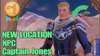 Where to Find Fortnite NPC Captain Jones  Updated Location  Chapter 5 Season 4 [upl. by Mirabelle961]