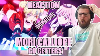 POPPING OFF GoGetters  Mori Calliope Suicide Squad ISEKAI Ending Theme  Laverick Reacts [upl. by Yttik79]