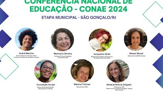 Super live de lançamento da Conae etapa municipal de São Gonçalo RJ [upl. by Naihtniroc]