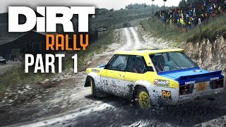 Dirt Rally Career Mode Gameplay Walkthrough Part 1  FIRST RALLY Console Version [upl. by Erlene]