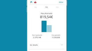 App CaixaBank Ten un control total de tus ingresos y gastos [upl. by Xirdnek507]