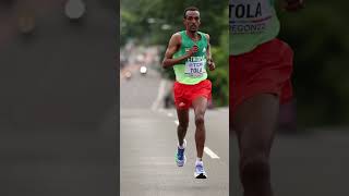 Tamirat Tola wins the Paris 2024 Olympics Mens Marathon [upl. by Dodi]