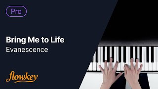 Bring Me to Life  Evanescence Piano Tutorial [upl. by Ikir]