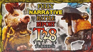 A Fully Narrative Wargame Experiment  TURNIP28 Battle Report [upl. by Idzik712]