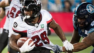 CFL Top 10 Running Plays of 2018 [upl. by Oiragelo]