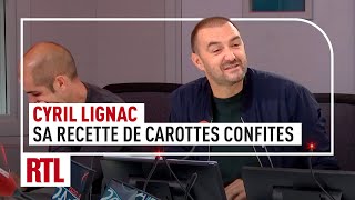 Cyril Lignac  sa recette des carottes confites [upl. by Gnal929]