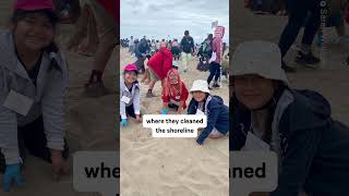 8000 Kids Help Clean Up California Beaches for Kids Ocean Day [upl. by Hsevahb230]