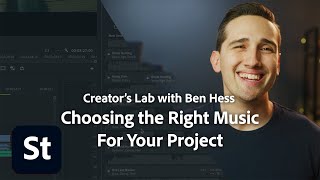 Choosing the Right Music for Your Video l Adobe Stock X Epidemic Sound  Adobe Creative Cloud [upl. by Orhtej]