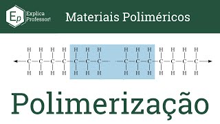 Polimerização por Adição  Polimerização por Condensação  Aula 14 [upl. by Enelrihs]