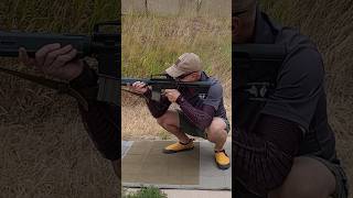 AR15 ACOG vs Carry Handle Irons  25m AQT [upl. by Notsahc]