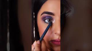 Eye makeup tutorials partywearmakeup utubeshorts [upl. by Alathia]