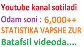 N93749 YOUTUBE KANAL SOTILADI 2024 PULATOV DILMUROD internetda pul ishlash youtube prosmotr [upl. by Martinsen742]