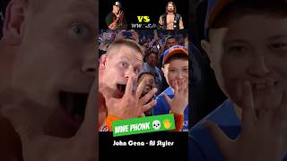 John Cena vs AJ Styles 2017  WWE Phonk Edit 💀 wwe skull phonk johncena [upl. by Sainana]