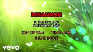 Fleetwood Mac  Rhiannon Karaoke [upl. by Bovill]