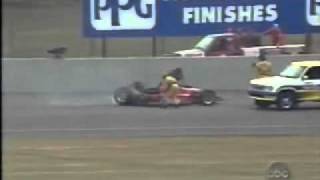 Emerson Fittipaldi Career Ending Crash [upl. by Myrilla]