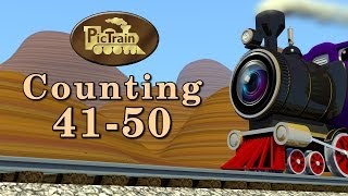 Counting 4150 Learn Numbers 4150 on the PicTrain™ [upl. by Amikahs816]