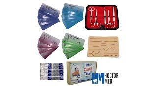 Suture Practice Kit for Suturing Training [upl. by Eiderf]