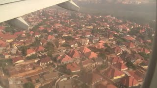 Rwanda An Airplane Kenya Airways Landing at Kigali International Airport [upl. by Arakawa337]