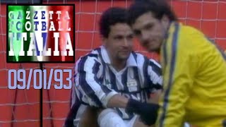 Baggio at his Best Juventus v Parma Jan 9th 1993 FULL Highlights  Gazzetta Football Italia Rewind [upl. by Blanding]