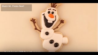 Time Lapse Sugar Cookie Olaf [upl. by Sseb]