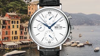 Review IWC Portofino Chronograph Edition quot150 Yearsquot [upl. by Philan951]