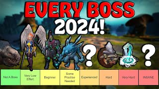 Ranking all RuneScape Bosses Easiest to Hardest  2024 [upl. by Madid366]