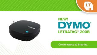 DYMO® LetraTag® 200B Bluetooth® Label Maker Product Overview  English [upl. by Byers25]