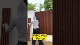 Build a nice looking Wall with Wood Composite Wall panels Compositecladding wpccladding [upl. by Tankoos]