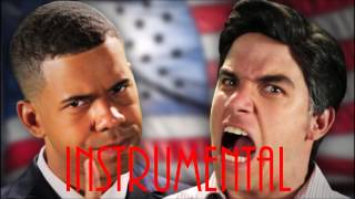 〈 Instrumental 〉Barack Obama vs Mitt Romney  ERB Season 2 [upl. by Rolfston]