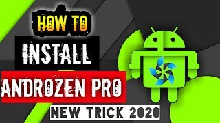 How To Download And Install Androzen Pro In Tizen Device  2020 New Trick [upl. by Goode]