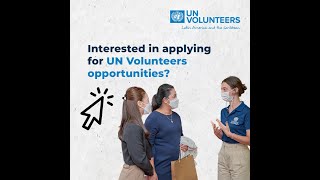 Apply to UN volunteer opportunities on the Unified Volunteer Platform UVP [upl. by Aisatna]