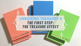 unboxing ✨ TREASURE’s The First Step The Treasure Effect ✨ [upl. by Eramal]