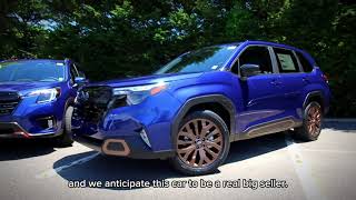 The Redesigned 2025 Subaru Forester Sport vs the 2024 Subaru Forester Sport [upl. by Hilly]