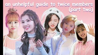 an unhelpful guide to twice members part 2 [upl. by Stulin]