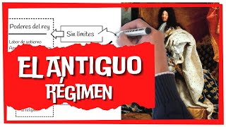 🔴 ANTIGUO RÉGIMEN Sociedad estamental y ABSOLUTISMO 👑👑👑 [upl. by Lillith]