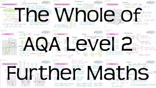 The Whole of AQA Level 2 Further Maths  Revision for GCSE [upl. by Alaehcim]