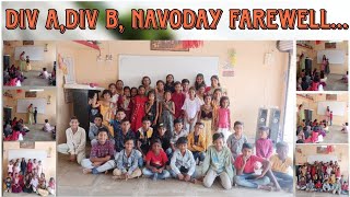 Farewell  Div A Div B Navoday  Jodave Classes Killari [upl. by Jorin64]