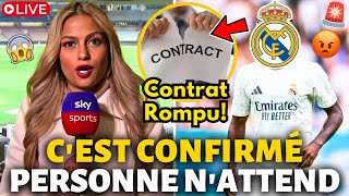 ✅OFFICIEL CEST CONFIRMÉ FIN DUNE ÈRE AU REVOIR INATTENDU NOUVELLES DU REAL MADRID [upl. by Ellocin]