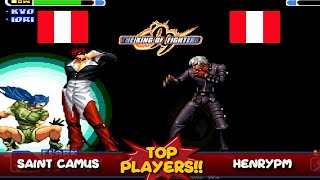 TOPs KOF 99 FT5 LCHK Saint Camus Per vs HENRYPM Per kof99 [upl. by Lapo77]