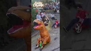 EASTER Big Wheel Race amp CRASHES in San Francisco [upl. by Esdnyl]