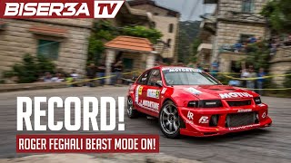 RAW  Roger Feghali New Record  Full Run Falougha Hill Climb 2015 [upl. by Layla]